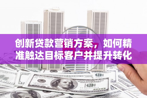 雨花创新贷款营销方案，如何精准触达目标客户并提升转化率