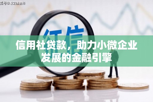 将军信用社贷款，助力小微企业发展的金融引擎