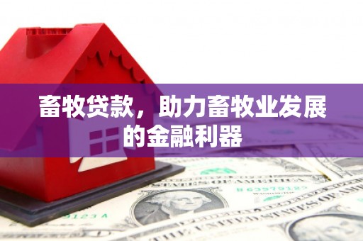 沁县畜牧贷款，助力畜牧业发展的金融利器