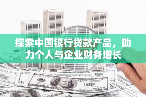 平舆探索中国银行贷款产品，助力个人与企业财务增长