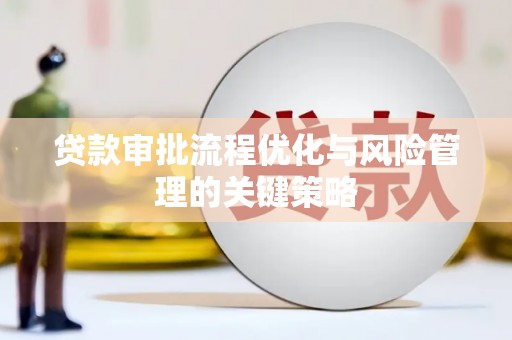 九原贷款审批流程优化与风险管理的关键策略