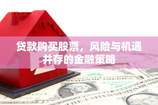武川贷款购买股票，风险与机遇并存的金融策略