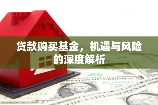 荔湾贷款购买基金，机遇与风险的深度解析