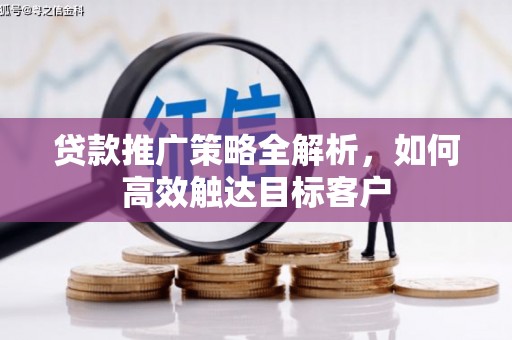 舞阳贷款推广策略全解析，如何高效触达目标客户