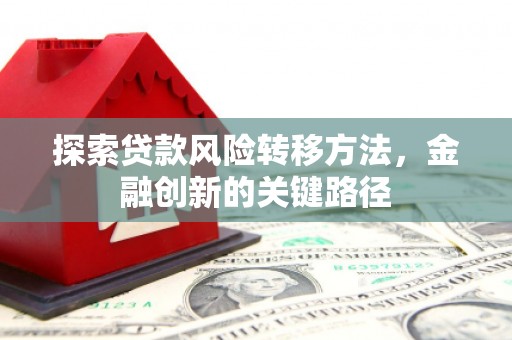 宁南探索贷款风险转移方法，金融创新的关键路径