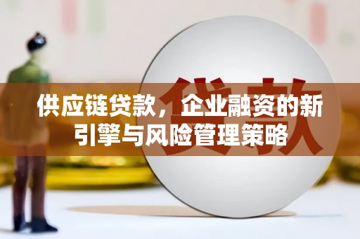 浦北供应链贷款，企业融资的新引擎与风险管理策略