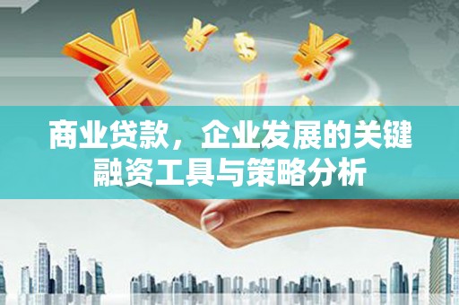 米易商业贷款，企业发展的关键融资工具与策略分析