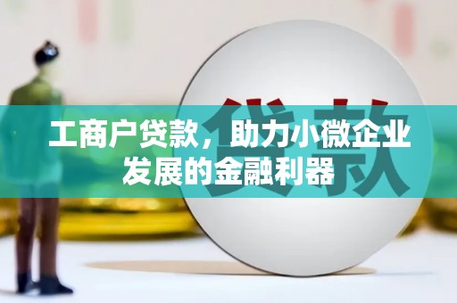 龙凤工商户贷款，助力小微企业发展的金融利器
