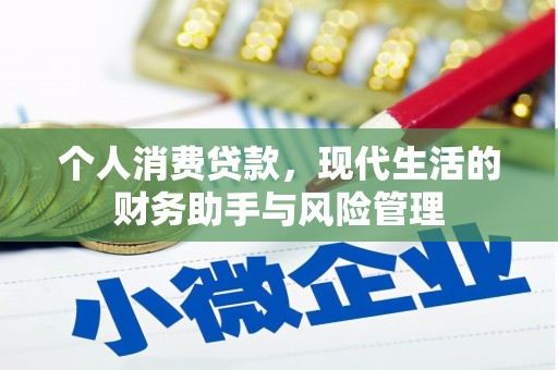 镇原个人消费贷款，现代生活的财务助手与风险管理